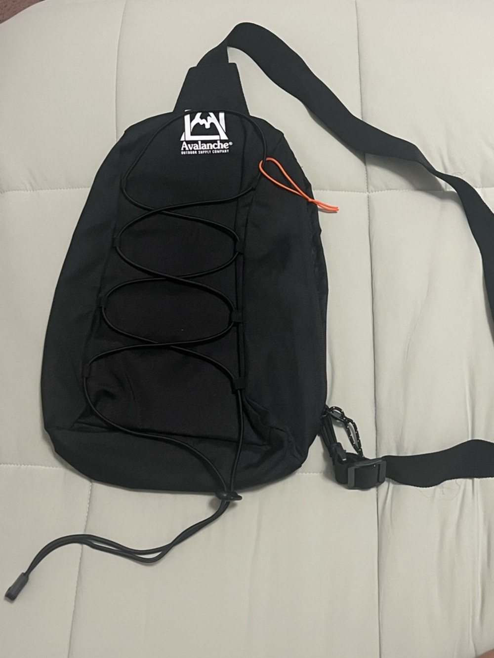 Avalanche Black Sling Crossbody